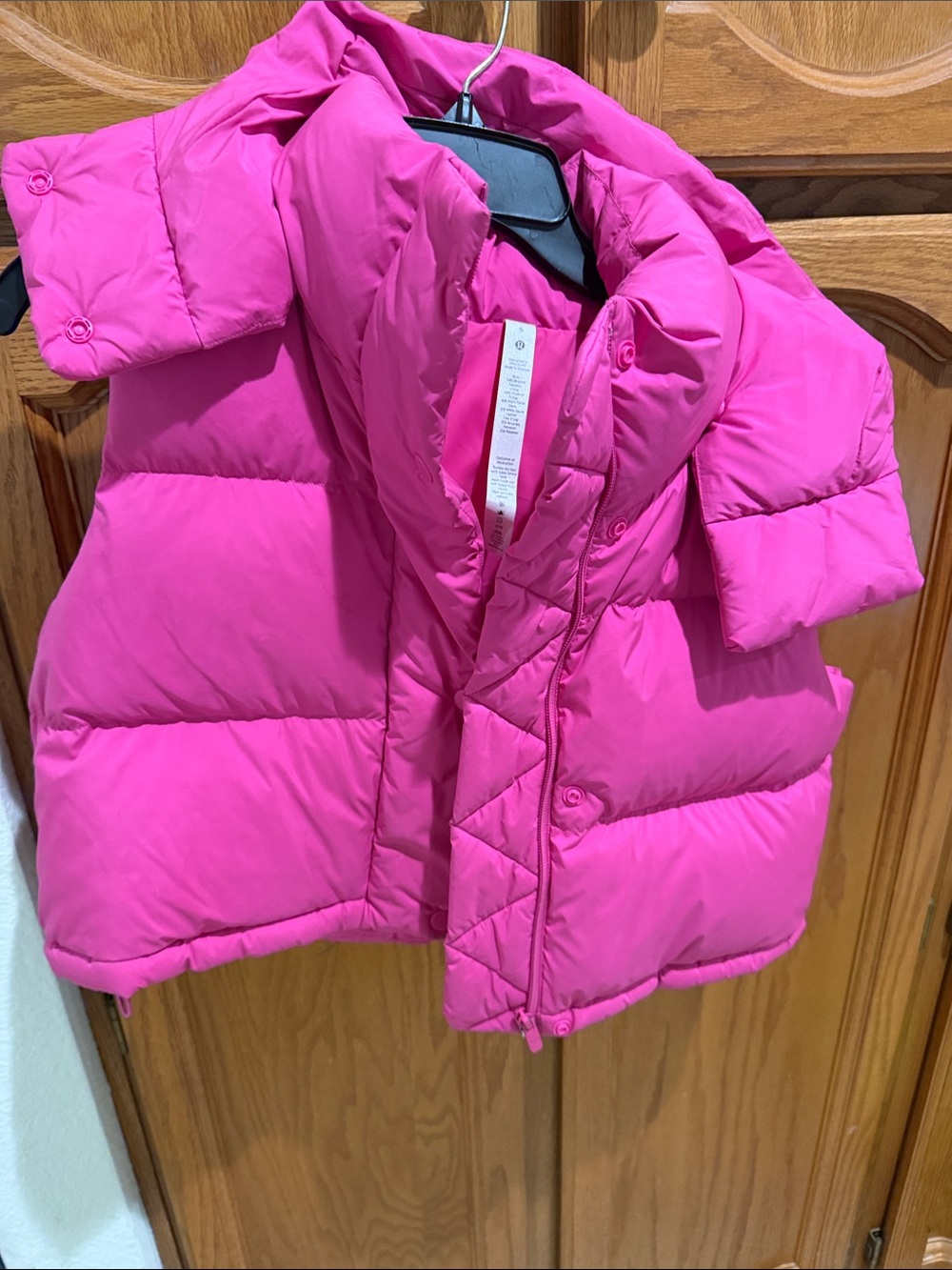 lululemon athletica Kids Hot Pink Puffer Jacket